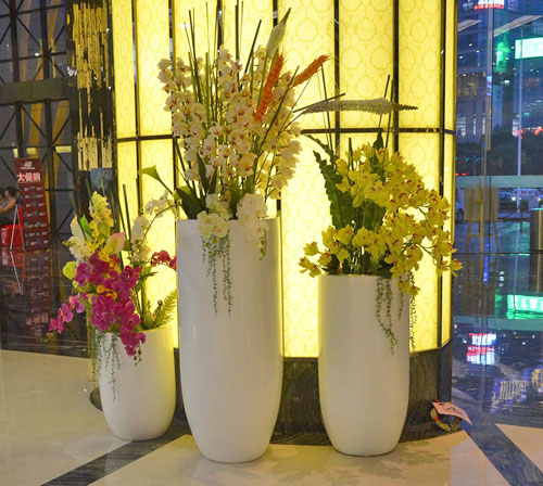 玻璃鋼室內(nèi)裝飾花盆
