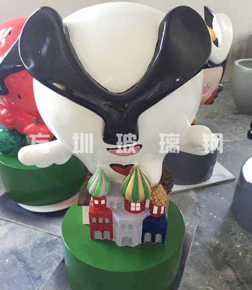 玻璃鋼卡通公仔雕塑 玻璃鋼卡通公仔雕塑