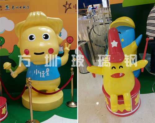 玻璃鋼卡通公仔小佳星雕塑 玻璃鋼卡通公仔小佳星雕塑