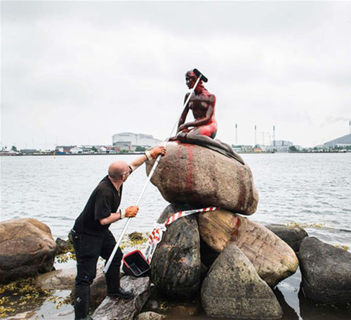 小美人魚(yú)雕塑 小美人魚(yú)雕塑