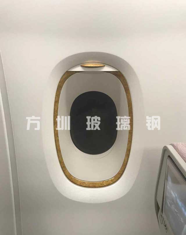 玻璃鋼飛機(jī)窗戶造型雕塑