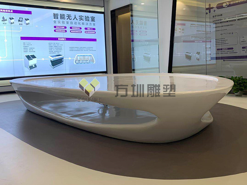 實驗室玻璃鋼設(shè)備展臺模型