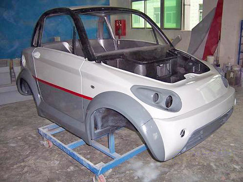 觀光玻璃鋼汽車(chē)外殼