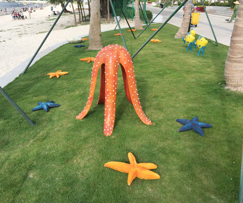 玻璃鋼海星圓雕雕塑 玻璃鋼海星圓雕雕塑